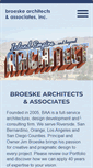 Mobile Screenshot of broeskearchitects.com